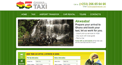 Desktop Screenshot of ghanabytaxi.com